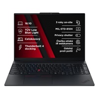 BAZAR - LENOVO NTB ThinkPad E16 G3 - Ultra7 255H,16" WUXGA,32GB,1TBSSD,IRcam,W11P - Poškozený obal