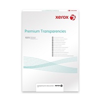 BAZAR - Xerox Papír Transparentní fólie - Transparency 100m A4 Plain - Digital Color (50 listů, A4) - Poškozený obal (Ko