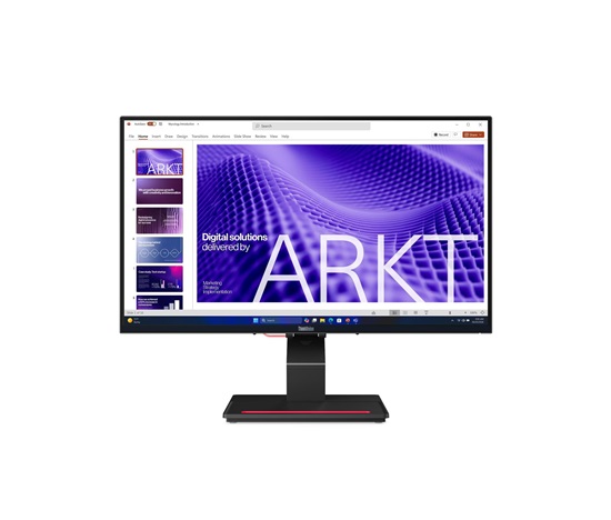 LENOVO LCD T24D-4t - 23.8",IPS,1920x1080,touch,120Hz,350cd,1500:1,4ms,USB-C(96W PD),HDMI,DP,DPout,DC,USBHub,RJ45,Pivot
