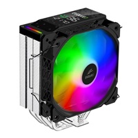 EVOLVEO QuietCool7, CPU chladič s digitálním displejem, 6x heatpipe, černý