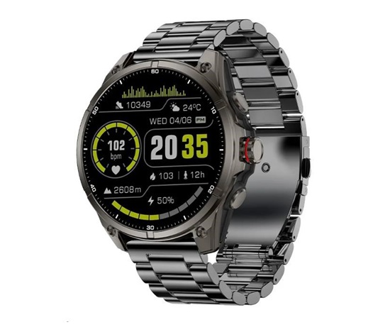 CARNEO GTR eXpedition black - metal strap