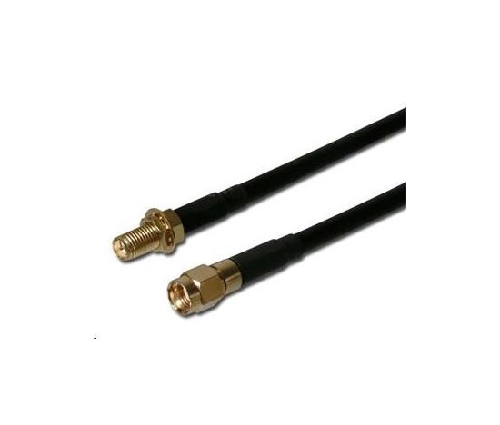 BAZAR - Koaxiální WLAN Antenní prodlužovací SMA male reverse - SMA female reverse ,1m - Rozbaleno (Komplet)