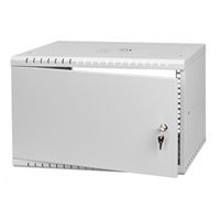 LEXI-Net 19" nástěnný rozvaděč Basic 6U 520x350 - rozložený