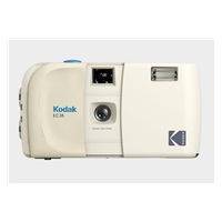 Kodak EC35 Film Camera Vanilla White + Kodak Ultra Max 24 Exp