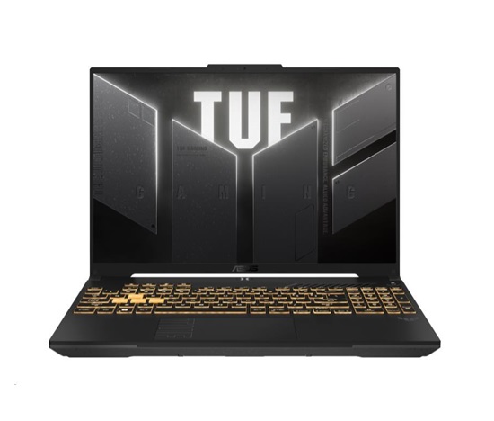 ASUS NTB TUF Gaming F16 (FX607VJR-TU295), Core™ 5 205H, 16" 1920 x 1200, 16 GB, 512 GB SSD, RTX 3050, Bez OS, Gray