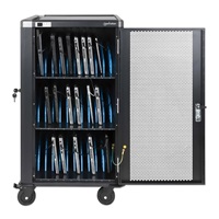 MANHATTAN nabíjecí vozík pro notebooky, 30 míst. 30 portů, až 16", AC, 2300W