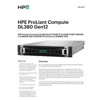HPE PL DL380g12 6520P (2.4/24C) 2x32G MR416i-o 8SFF 2x1000W 2p10G-T PFans NBD333 Smart Choice