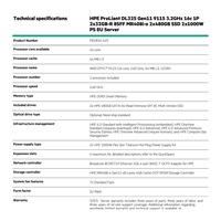 HPE PL DL325g11 AMD Epyc 9015 (3.6/8C) 2x32G (P64985) 2x1000W MR408i-o/4G 8SFF o4p1G 7SF Smart Choice
