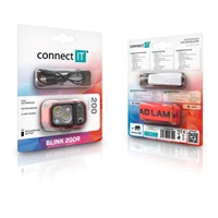 CONNECT IT BLINK 200R LED čelovka ORANŽOVÁ