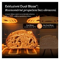 BAZAR - Cosori Dual Blaze Twin Fry Compact horkovzdušná fritéza 8,6 L, keramika, černá - Poškozený obal (Komplet)