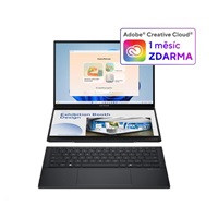 ASUS NTB Zenbook Duo (UX8406CA-OLED457WZ), Ultra 7 255H, 14.0" 1920 x 1200, 16GB, 1TB SSD, Arc Graphics, W11H, Gray