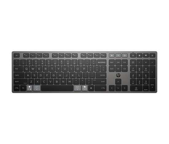 HP 725 Multi-Device Rechargeable Wireless Keyboard - anglická
