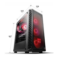 LYNX Challenger Ryzen 5 5600X 32GB 1TB SSD NVMe RTX 4060 8G W11 Home - rozbalený z testu