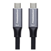 PremiumCord USB-C kabel (USB 3.2 Gen 2, 5A, 100W, 10Gbit/s ) černý 5m