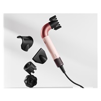 Dyson Supersonic r Straight + Wavy Ceramic Pink/Rose Gold profesionální fén, 1700 W, senzor Time of Flight, 4 teploty