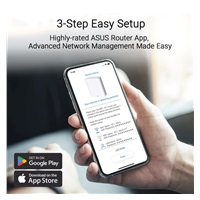 ASUS ZenWifi BT7 2-pack, WiFi7 Extendable Router, AiMesh, 1x WAN, 3x LAN