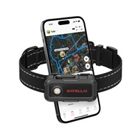 SATELLAI Collar Go M - GPS lokátor, komunikátor a monitor zdraví, černý