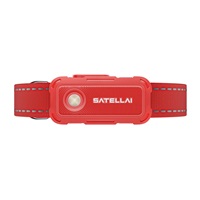 SATELLAI Collar Go M - GPS lokátor, komunikátor a monitor zdraví, červený