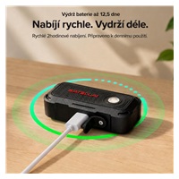 SATELLAI Collar Go M - GPS lokátor, komunikátor a monitor zdraví, červený