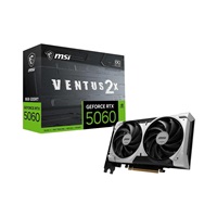 MSI VGA NVIDIA GeForce RTX 5060 8G VENTUS 2X OC V1, RTX 5060, 8GB GDDR7, 3xDP, 1xHDMI