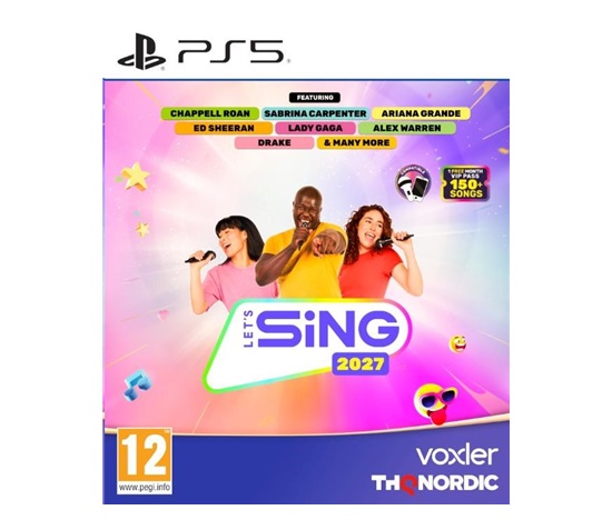 PS5 hra Let’s Sing 2027