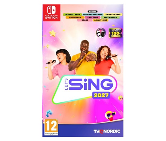 Switch hra Let’s Sing 2027