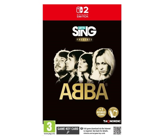NSW2 hra Let's Sing ABBA 2027 (Game-key card)