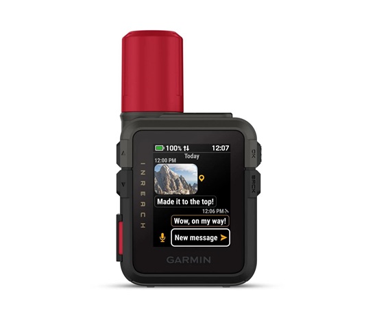 Garmin inReach® Mini 3 Plus - Kompaktní SOS satelitní komunikátor s možností zasílání fotek a hlasových zpráv