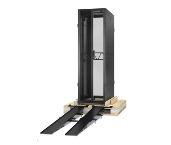 APC NetShelter SX, Server Rack Enclosure Gen 2, Shock Packaging, 2500 lbs, Black, 42U x 600W x 1070D