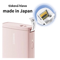 Niimbot Tiskárna štítků D11-H Smart, růžová + role štítků 155 ks