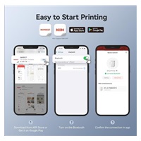 Niimbot Tiskárna štítků D11-H Smart, modrá + role štítků 155 ks