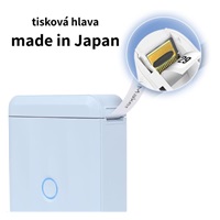 Niimbot Tiskárna štítků D110-M Smart, modrá + role štítků 155 ks