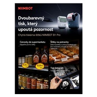 Niimbot Tiskárna štítků B1 PRO, modrá + role štítků 230 ks
