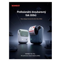 Niimbot Tiskárna štítků B1 PRO, zelená + role štítků 230 ks