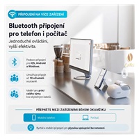 Niimbot Tiskárna štítků B2 PRO, stříbrná + role štítků 230 ks