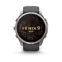 Garmin fenix® 9 Pro – inReach®, 51mm, Titanium se silikonovým řemínkem Graphite/Black