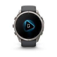 Garmin fenix® 9 Pro – inReach®, 51mm, Titanium se silikonovým řemínkem Graphite/Black