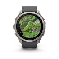 Garmin fenix® 9 Pro – inReach®, 51mm, Titanium se silikonovým řemínkem Graphite/Black