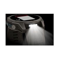 Garmin fenix® 9 – 51mm Titanium se silikonovým řemínkem Pebble Gray