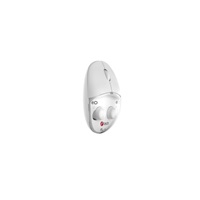 C-TECH myš s TWS sluchátky Dual mode WLM-21, bezdrátová, BT5.0 + 2,4GHz, 1600DPI, 3 tlačítka, USB nano receiver, bílá