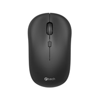 C-TECH myš WLM-09, Dual mode, bezdrátová, BT5.0 + 2,4GHz, 1600DPI, černá