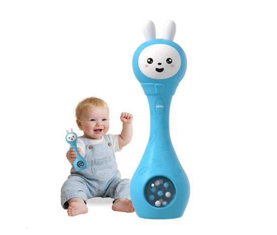 Alilo Mini Bunny hudební chrastítko