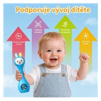 Alilo Mini Bunny hudební chrastítko
