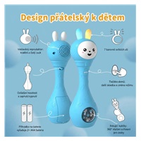 Alilo Mini Bunny hudební chrastítko