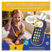 Alilo T1 Můj první mobil - Interaktivní dětský telefon, EN