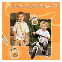 Alilo K1 Pocket Bunny - Přenosný hudební přehrávač, EN
