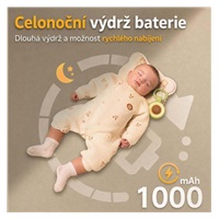 Alilo W1 Kapesní usínáček s bílým šumem