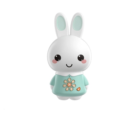 Alilo Honey Bunny - Dětský hudební přehrávač a bluetooth reproduktor, zelený, EN