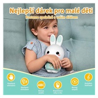 Alilo Honey Bunny - Dětský hudební přehrávač a bluetooth reproduktor, zelený, EN