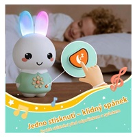 Alilo Honey Bunny - Dětský hudební přehrávač a bluetooth reproduktor, zelený, EN